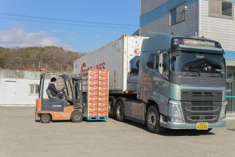 2025년 12월 9일 세종공주원예농협 고맛나루 배 대만 수출 선적식 [원예농협 경제사업장] 이미지